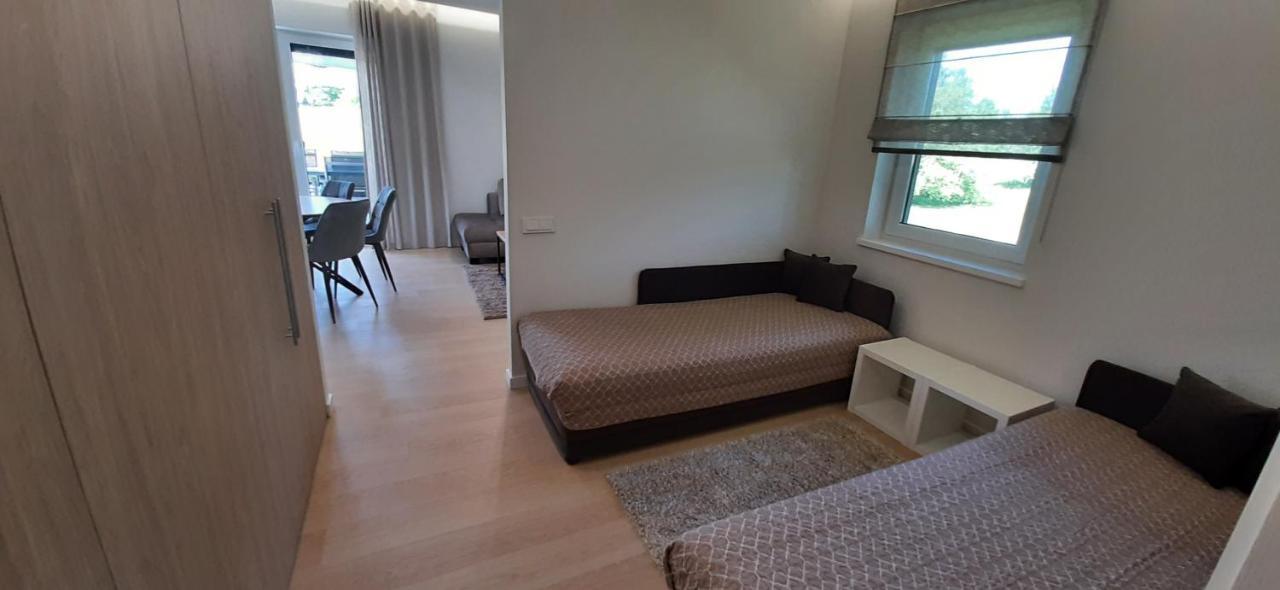 Vila Galadusis Prie Ezero Lazdijai Esterno foto